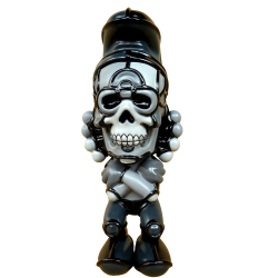 David Flores x HellFire Canyon Club x BlackBook Toy:Deathead S'murks "Dark" Mintyfresh Exclusive