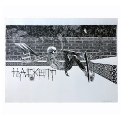 Marc McKee（マーク・マッキー）　Hackett　シルクスクリーンポスター