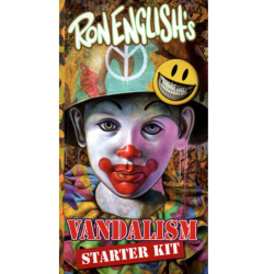 Ron English( ロン・イングリッシュ)　Vandalism Starter Kit（ステッカー本）