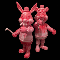 Frank Kozik x BlackBook Toy:A Clockwork Carrot Lil Alex, Dim "Dead Meat"