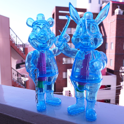 Frank Kozik x BlackBook Toy:A Clockwork Carrot Hologram Lil Alex, Dim(not a set)