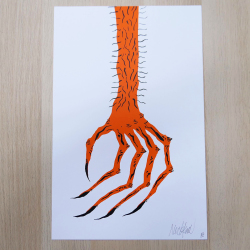 NECKFACE:HAND!!! Screen Print