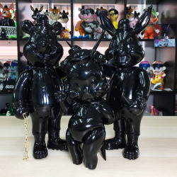 Frank Kozik x BlackBook Toy:Piggums, Lil Alex, Dim (not a set) Ninja