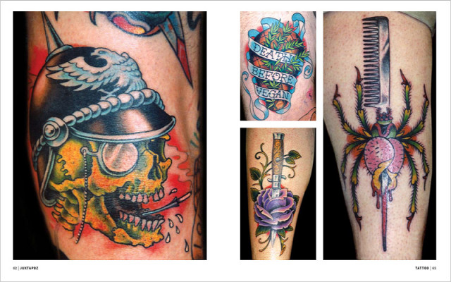 JUXTAPOZ（ジャクスタポズ） Tattoo（タトゥー） ハードカバーブック