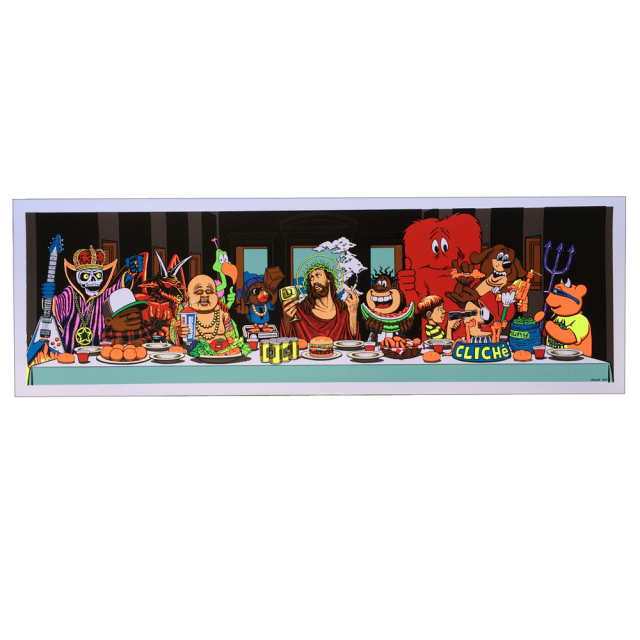 Marc McKee: Last Supper Screen Print(Signed)