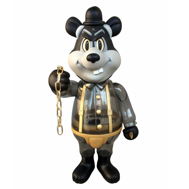 A Clockwork Carrot Dim SDCC 蓄光GID ソフビ Frank Kozik x BlackBook Toy（フランク・コジック×ブラック