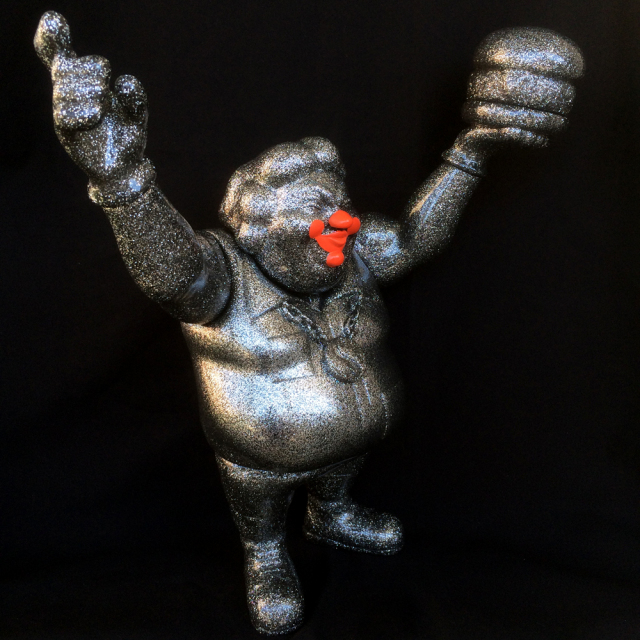 Ron English x BlackBook Toy( ロン・イングリッシュ) EVIL MC