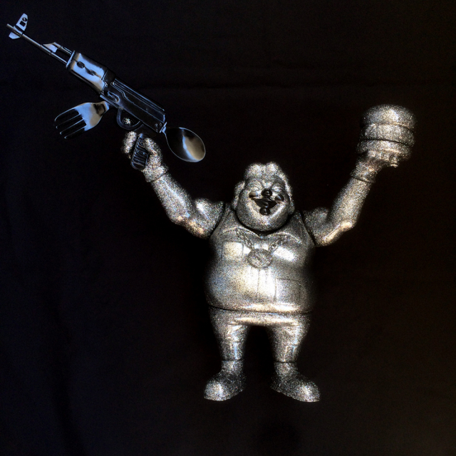 Ron English x BlackBook Toy( ロン・イングリッシュ) EVIL MC