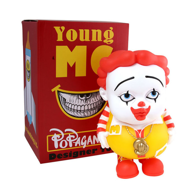 Ron English Young MC フィギュア Ron English:Young MC