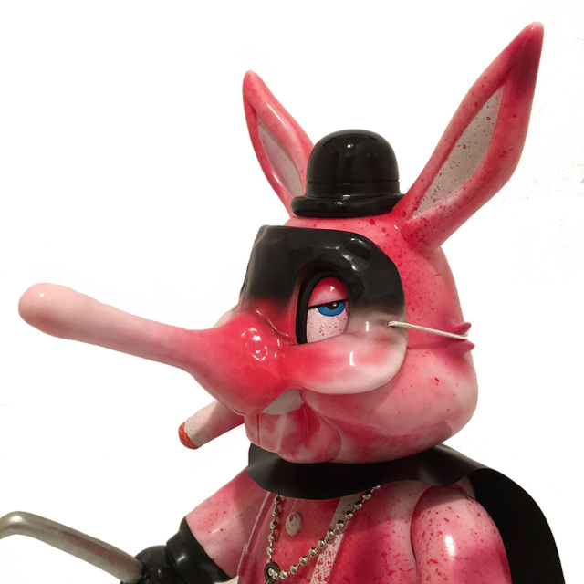 Frank Kozik x BlackBook Toy:A Clockwork Carrot Spartan Alex