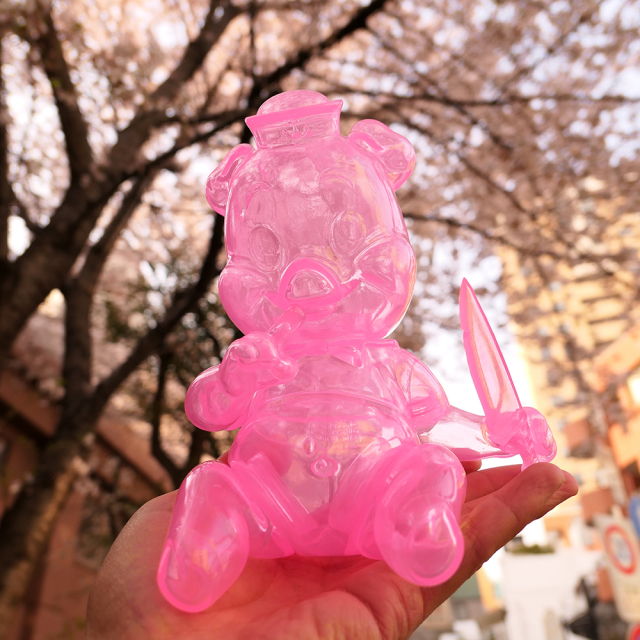 コジック ウサギゴン Frank Kozik SIGNED WonderWall Kaiju Opaque Milky Usagi Gon