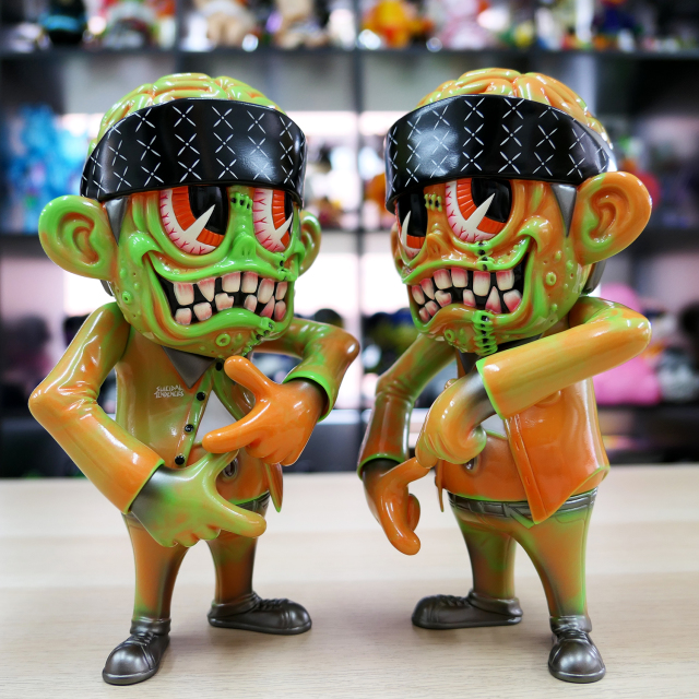 Suicidal Tendencies x BlackBook Toy:SKUM-kun Melon Marble Monster