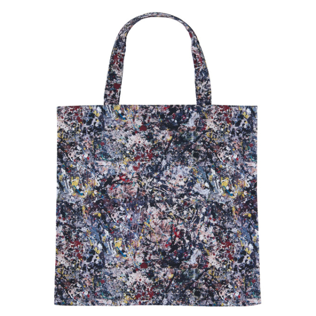 入手困難品 美品 サカイ×ジャクソンポロックコラボ エコトートバッグ  4977 入手困難品 美品 サカイ×ジャクソンポロックコラボ エコトート