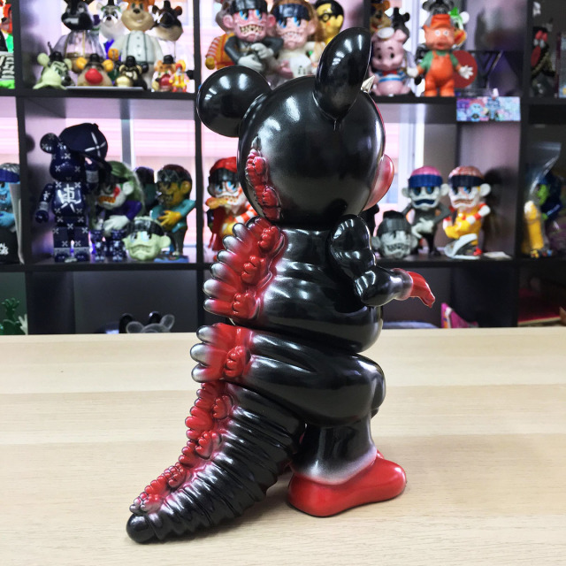 スモーキング グリン　ロンイングリッシュ　ロウブロウ　ホラー　ドクロ Ron English x BlackBook Toy( ロン・イングリッシュ
