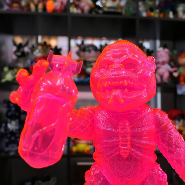 MISHKA x Lamour Supreme:KONG with Warhead Clear Neon PK