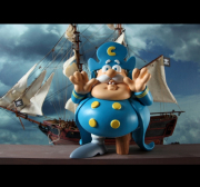 Ron English( ロン・イングリッシュ)　Cap'n Cornstarch（キャプテン・コーンスターチ） 9インチフィギュア