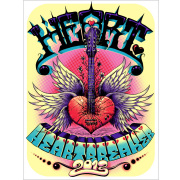 Jeff Soto（ジェフ・ソート） Heart 2013 Tour シルクスクリーンポスター