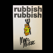 Marc McKee x Rubbish Rubbish（マーク・マッキー）　Rocco Bear ピンズ