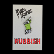 Marc McKee x Rubbish Rubbish（マーク・マッキー）　Liberty ピンズ