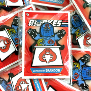 G.I. Jokes Commandin' BRANDON Pin