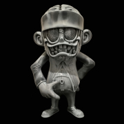 Suicidal Tendencies x BlackBook Toy（スイサイダル・テンデンシーズ）　SKUM-kun 10インチフィギュア Sludge edition