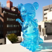Ron English x BlackBook Toy( ロン・イングリッシュ)　Mousezilla Hologram with BL GID mini