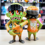 Suicidal Tendencies x BlackBook Toy:SKUM-kun Melon Marble Monster