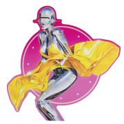 Hajime Sorayama x Karimoku:Monroe Wall Clock