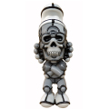 David Flores x HellFire Canyon Club x BlackBook Toy:Deathead S'murks "Grayscale" BAIT Exclusive