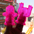 MISHKA x Lamour Supreme:KONG, Beast finger puppet Clear Neon PK(not a set)