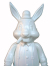 Frank Kozik x BlackBook Toy（フランク・コジック×ブラックブックトイ）:A Clockwork Carrot 11インチフィギュア　Pure Evil White Ver