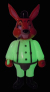 Frank Kozik x BlackBook Toy（フランク・コジック×ブラックブックトイ）:A Clockwork Carrot 11インチフィギュア　SDCC GID Ver