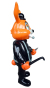 Frank Kozik x BlackBook Toy:A Clockwork Carrot 11インチフィギュア Dark Hell Medicom Toy Exclusive