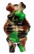 Ron English x BlackBook Toy( ロン・イングリッシュ)　Big Boner（ビッグボーナー） 8インチフィギュア Camo Edition