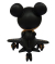 Ron English x BlackBook Toy( ロン・イングリッシュ)　Mousemask Murphy in Airplane Super Black Edition