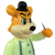 Frank Kozik x BlackBook Toy:A Clockwork Carrot Dim 11インチフィギュア GID