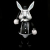 Frank Kozik x BlackBook Toy:A Clockwork Carrot Lil Alex 11インチフィギュア Grayscale Edition
