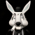 Frank Kozik x BlackBook Toy:A Clockwork Carrot Lil Alex 11インチフィギュア Grayscale Edition