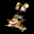 Ron English x BlackBook Toy( ロン・イングリッシュ)　Mousemask Murphy in Airplane Bangkok Gold edition
