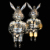 Frank Kozik x BlackBook Toy:A Clockwork Carrot Lil Alex 11インチフィギュア Darkness Edition
