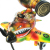 Ron English x BlackBook Toy( ロン・イングリッシュ)　Mousemask Murphy in Airplane Autumn Stealth Camo edition