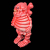 Ron English x BlackBook Toy( ロン・イングリッシュ)　Big Boner（ビッグボーナー） 8インチフィギュア Meaty Boner