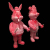 Frank Kozik x BlackBook Toy:A Clockwork Carrot Lil Alex, Dim "Dead Meat"