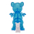 Ron English x BlackBook Toy( ロン・イングリッシュ)　Mousezilla Hologram with BL GID mini