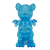 Ron English x BlackBook Toy( ロン・イングリッシュ)　Mousezilla Hologram with BL GID mini