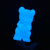 Ron English x BlackBook Toy( ロン・イングリッシュ)　Mousezilla Hologram with BL GID mini
