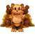 Ron English x BlackBook Toy:Leopard Mousezilla micro run painted by BBT