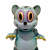 Ron English x BlackBook Toy:Leopard Mousezilla micro run painted by BBT