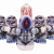MISHKA x Lamour Supreme:Yeti KONG, Ghost Beast finger puppet micro run paninted by BBT