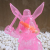 Frank Kozik x BlackBook Toy:A Clockwork Carrot Sakura Clear Lil Alex, Dim(not a set) with mini Carrots